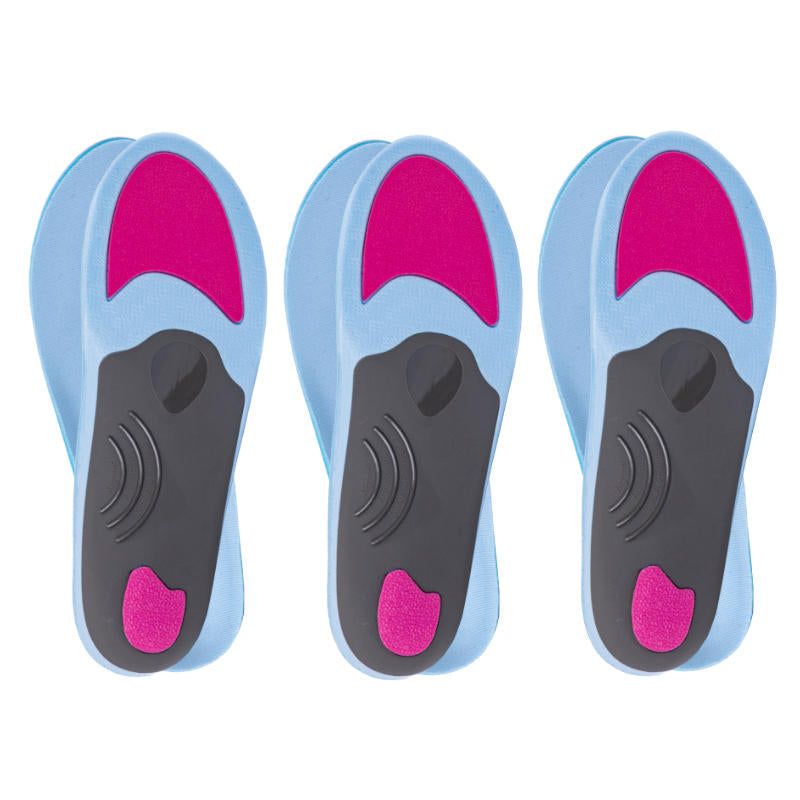 KloudStep™ Supportive Insoles - 3 pairs