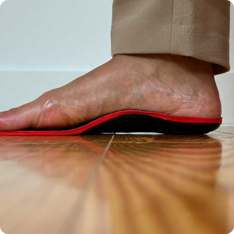  Redistributes Pressure Across the Entire Foot