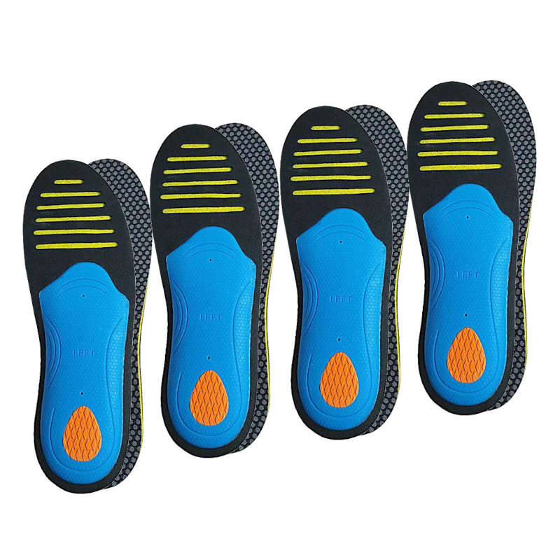 Light Arch Support Insoles - 4 Pairs
